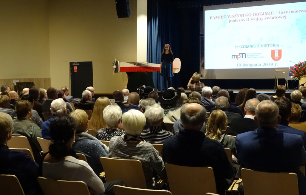 Encounter with history “We will remember it all. The fate of Brzeszcze inhabitants during WWII.” Osiek, November 2019