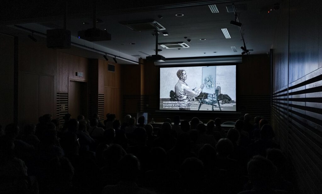 Obraz w reżyserii Marka Luzara został zrealizowany w konwencji opowieści głównej bohaterki w połączeniu z najnowszymi technikami animacyjnymi. Muzeum Pamięci Mieszkańców Ziemi Oświęcimskiej współfinansowało tę produkcję.