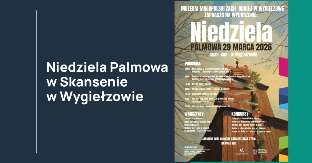 Grafika informująca o wydarzeniu w Wygiełzowie