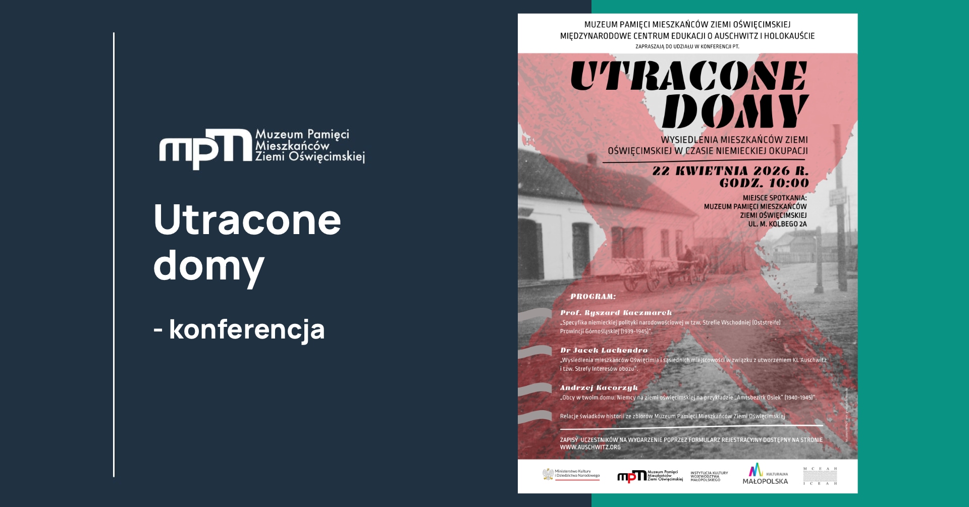 Grafika związana konferencją w muzeum